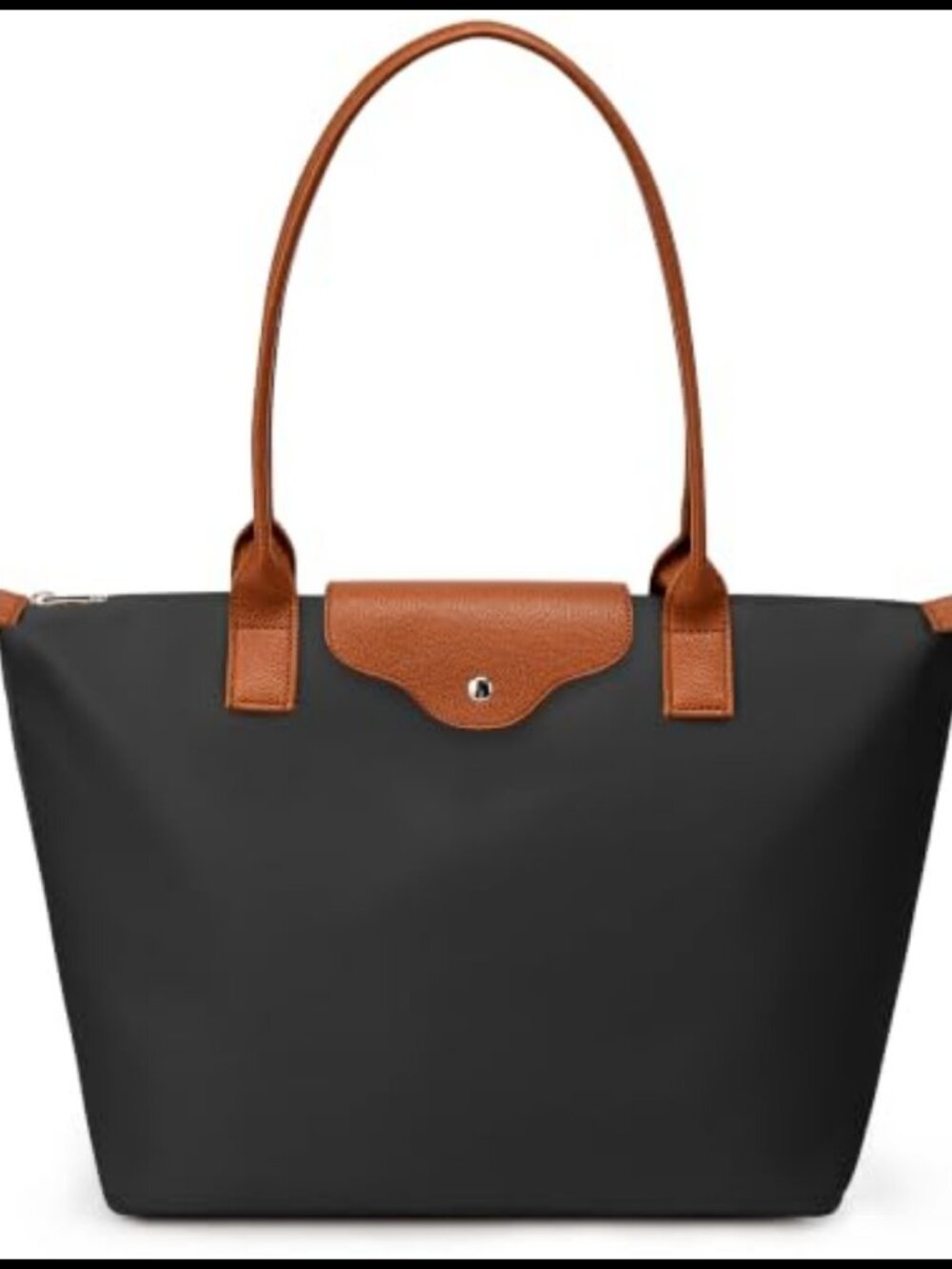 Nylon Tote Bag Large Hobo Shoulder Handbag Lightweight Foldable
